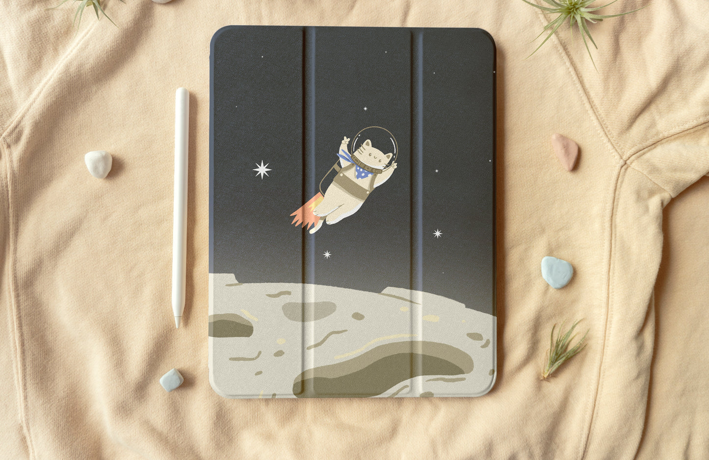 Cat Astronaut iPad Case