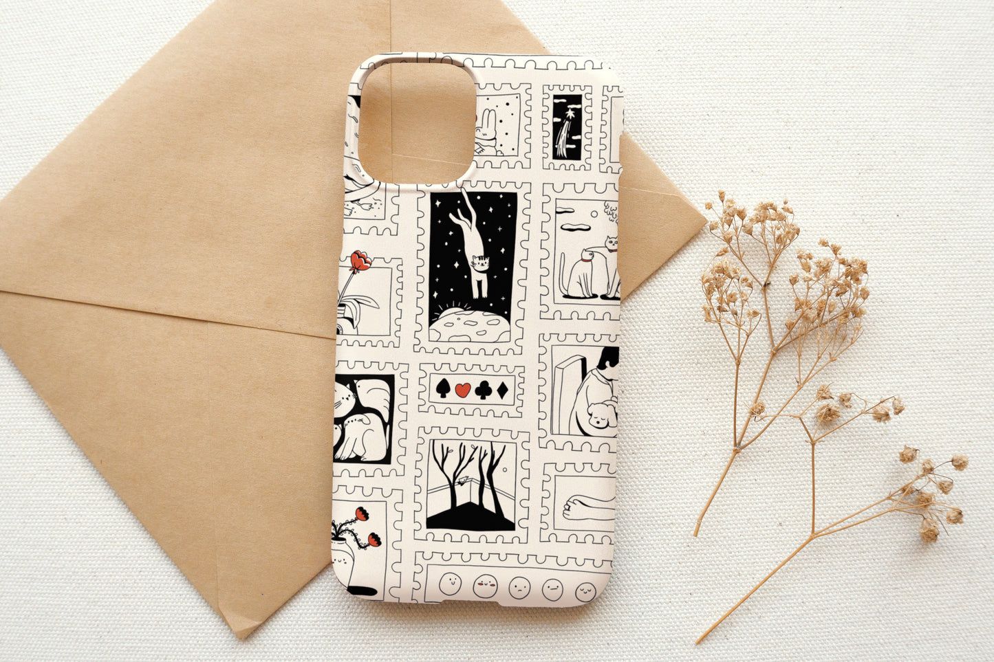 Cute Stamps Phone Case