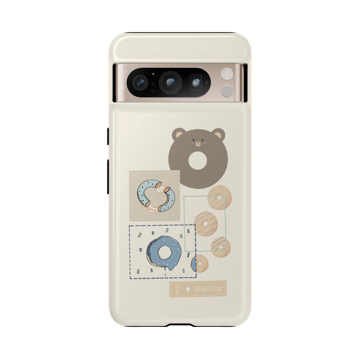 I Love Donuts Phone Case