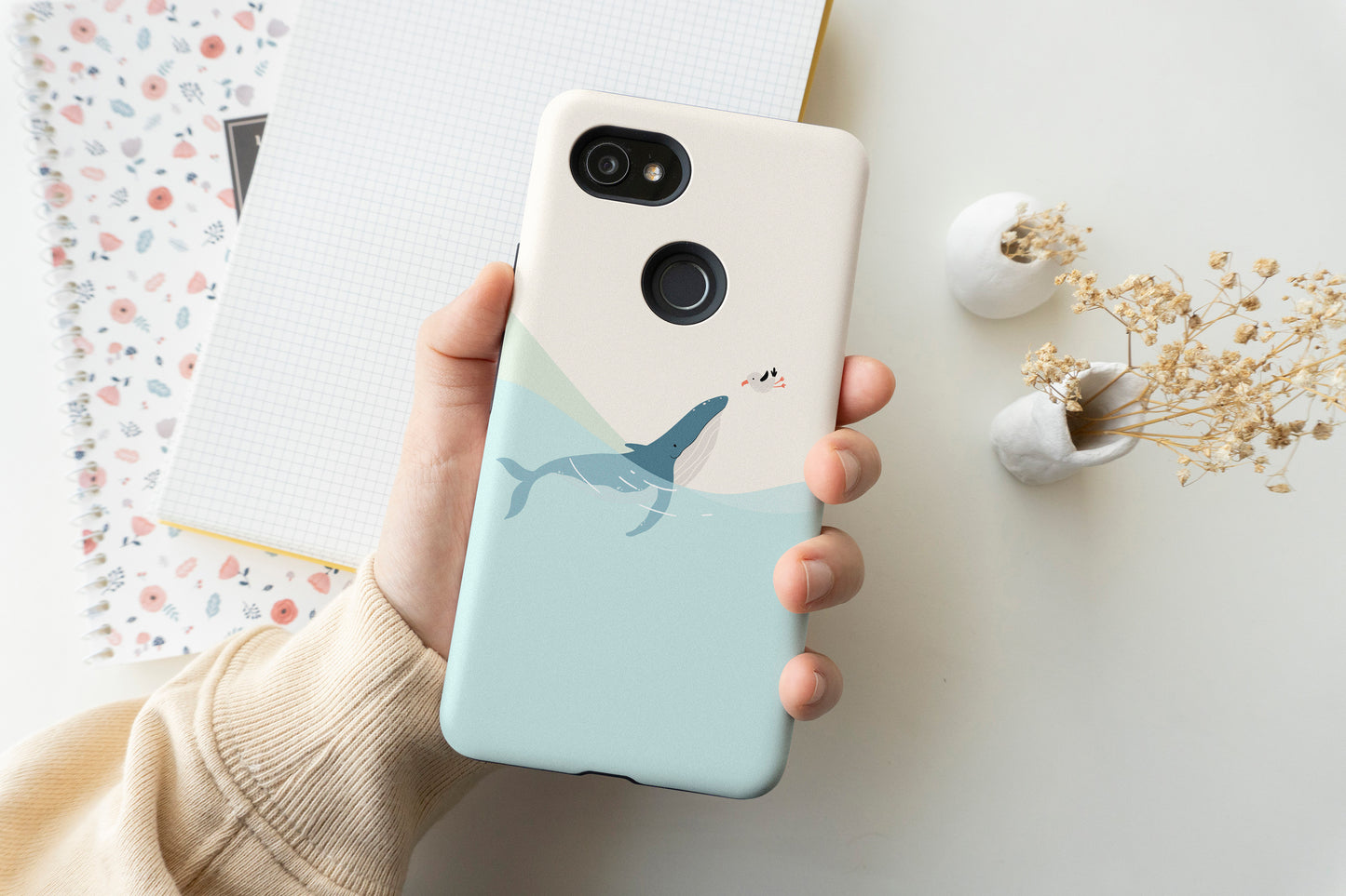 Whale & Haiou Phone Case