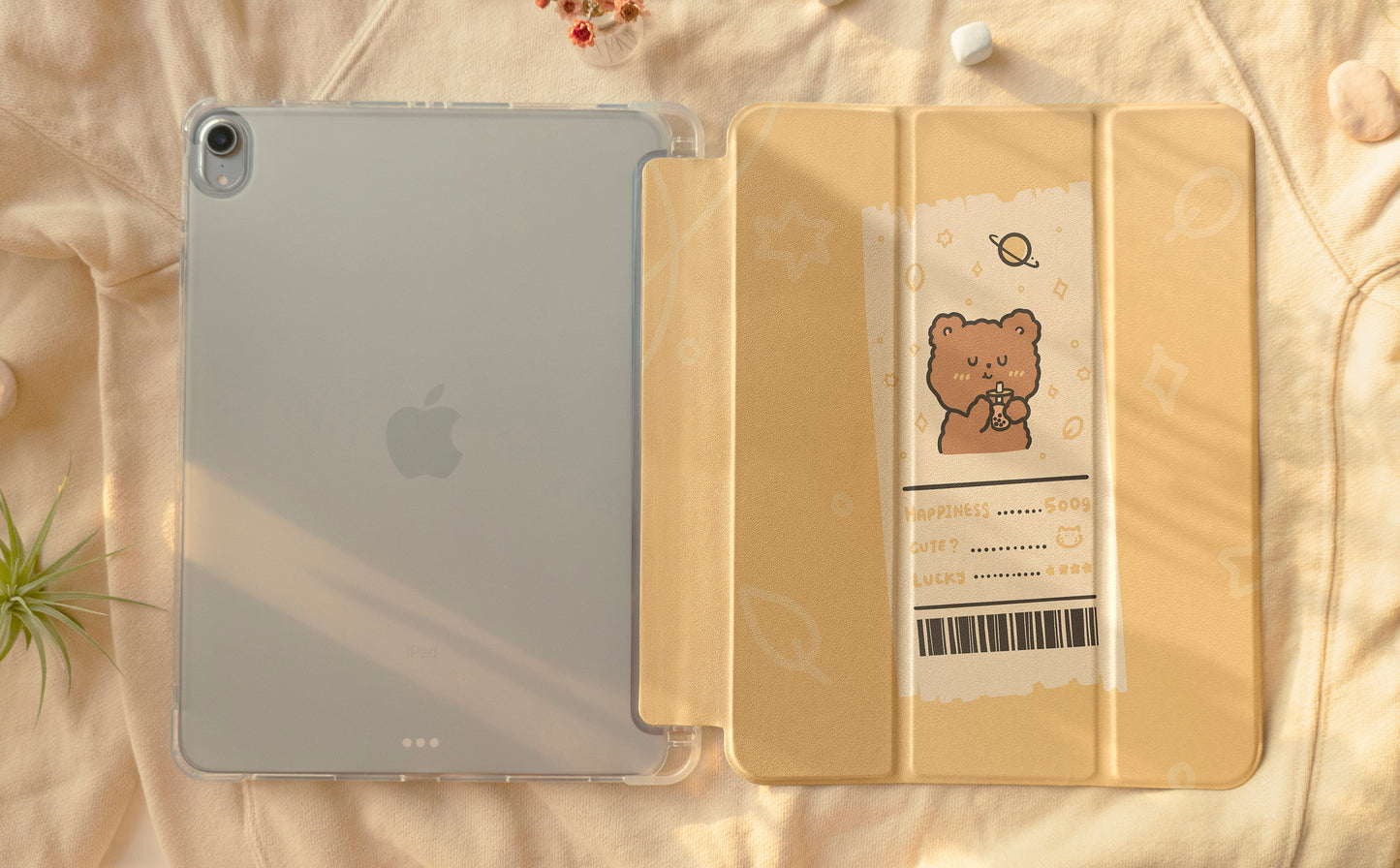 Bear Receipt iPad Case