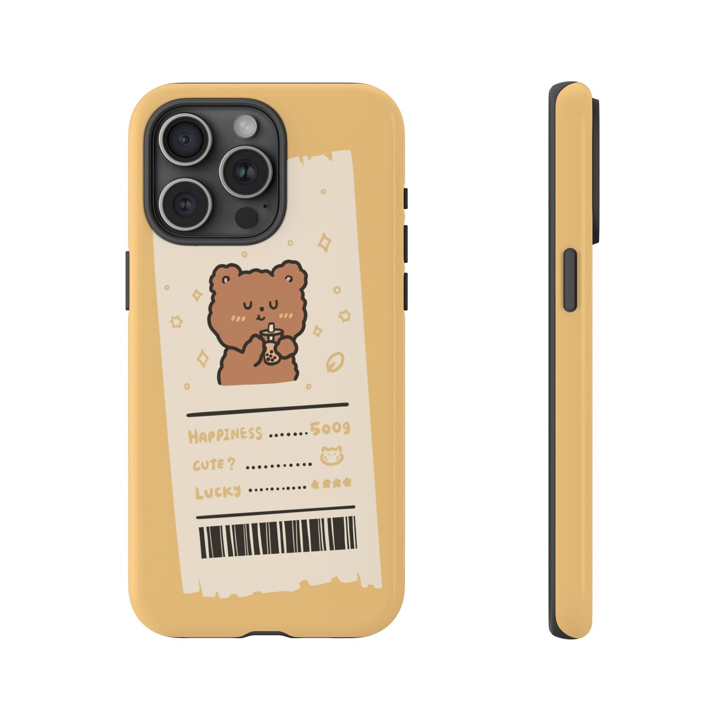 Bear Receipt Phone Case