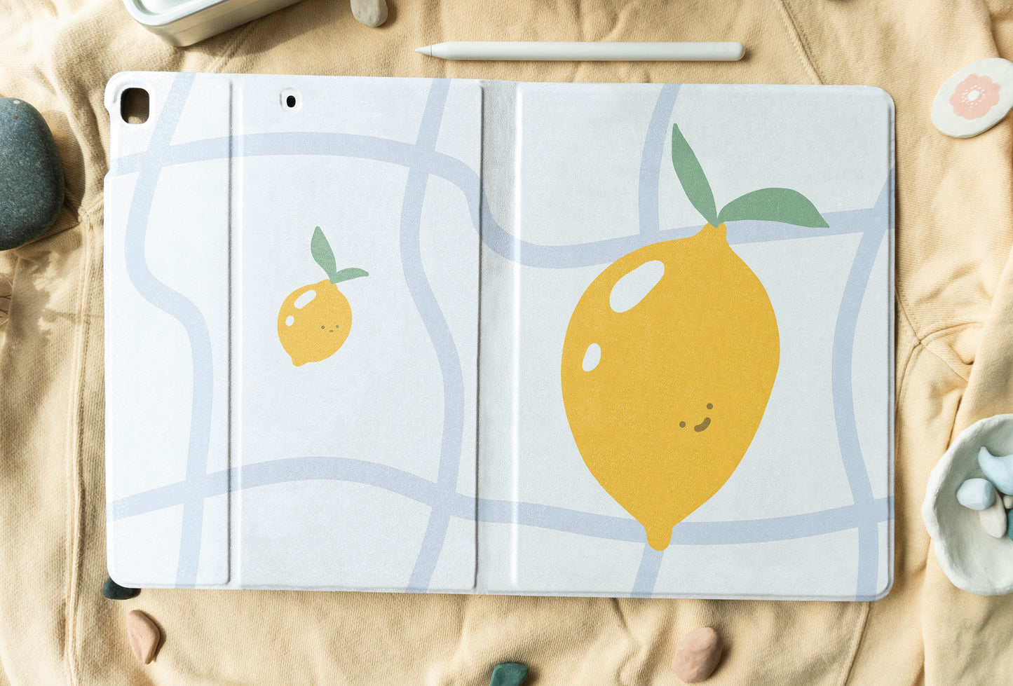 One Lemon World iPad Case