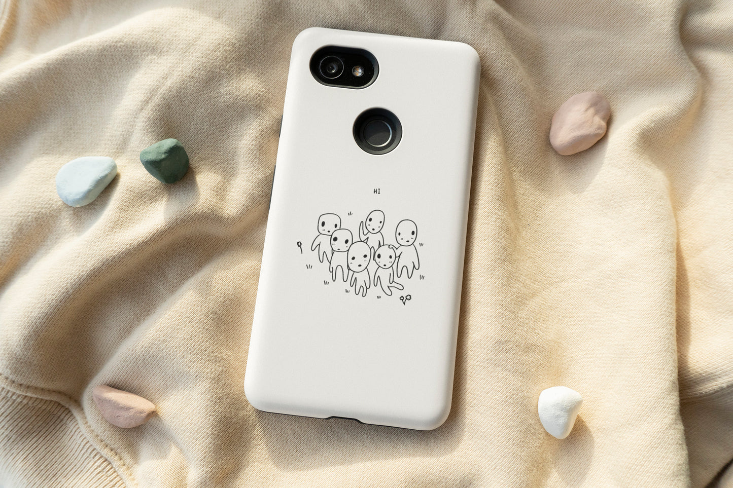 Kodama Forest Spirits Phone Case