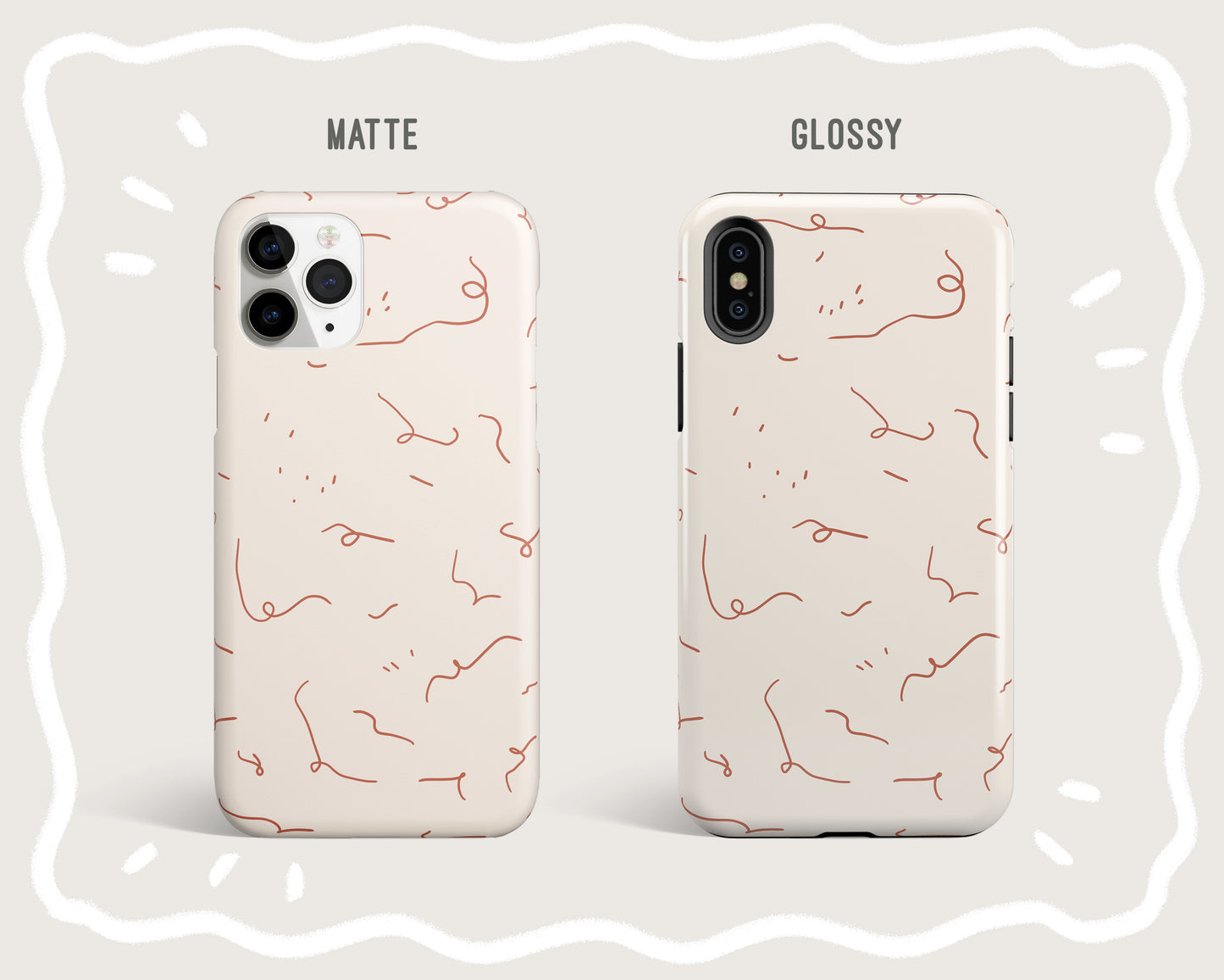 Scribble Art Phone Case