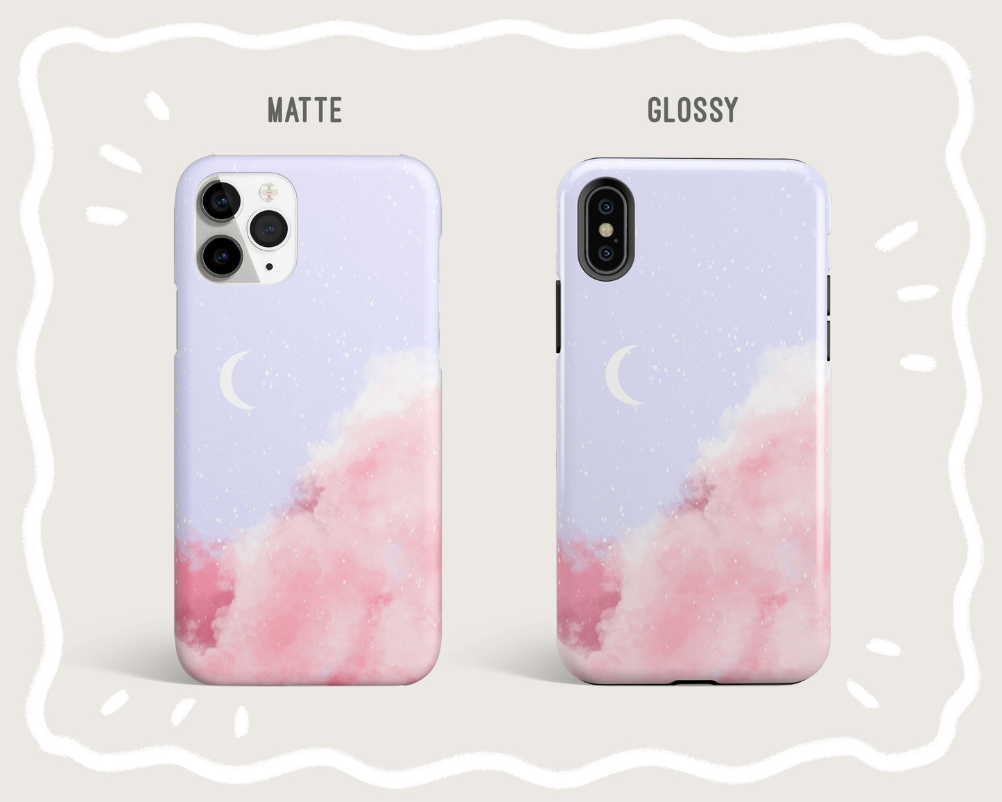 Pink Clouds Phone Case