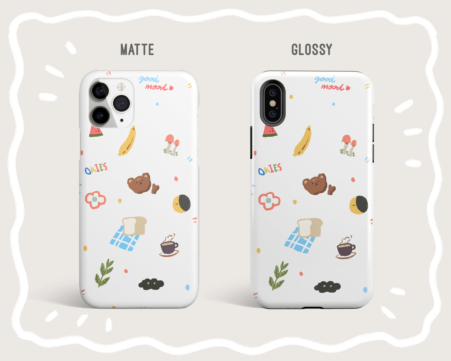 Cute Doodle Phone Case