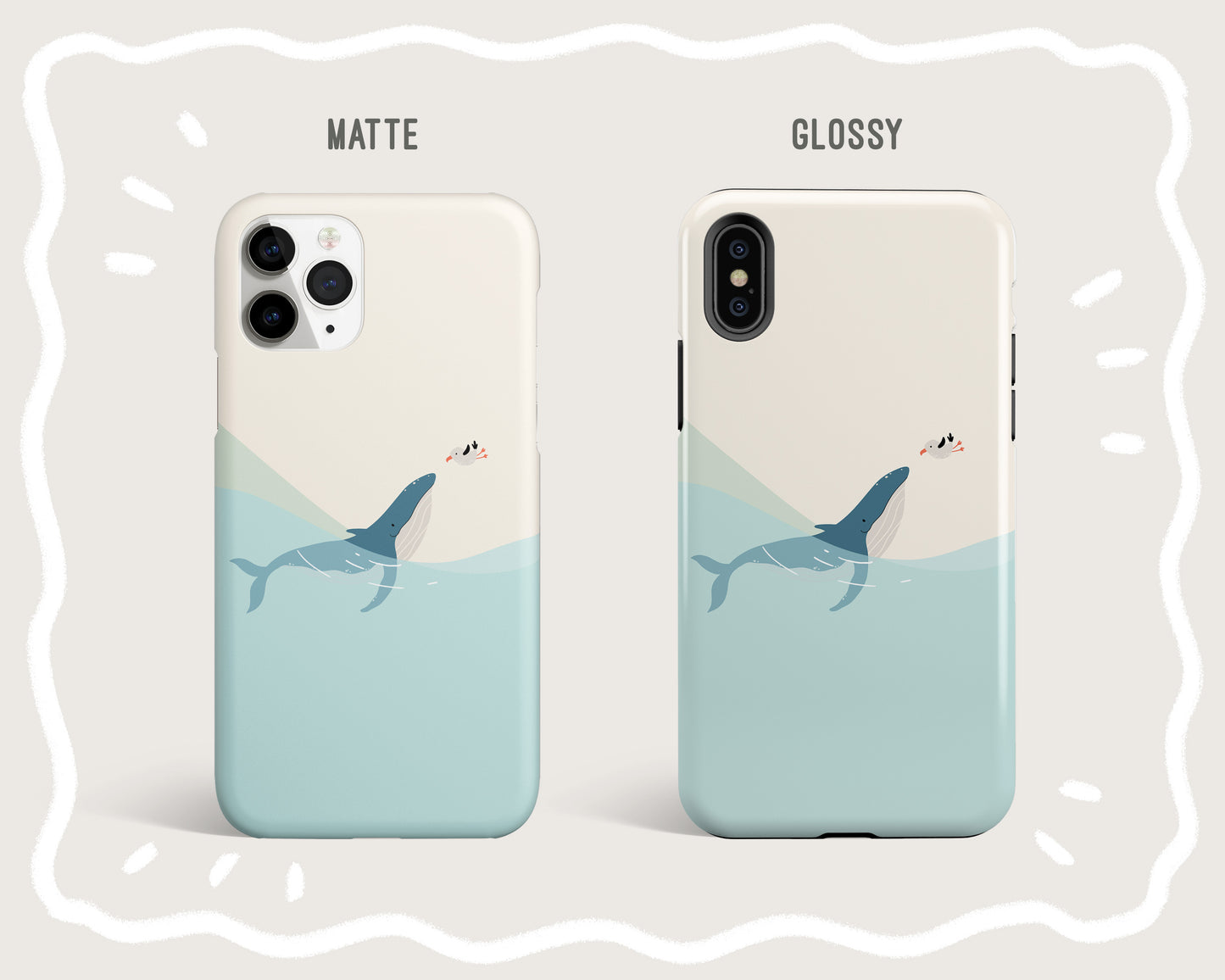 Whale & Haiou Phone Case