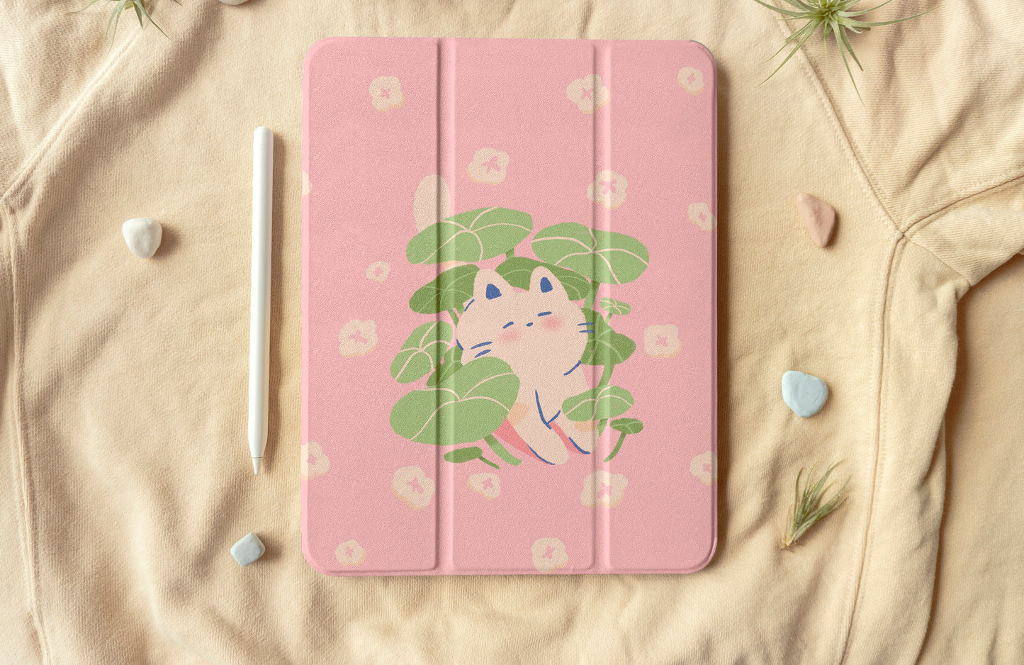 Secret Garden Cat iPad Case