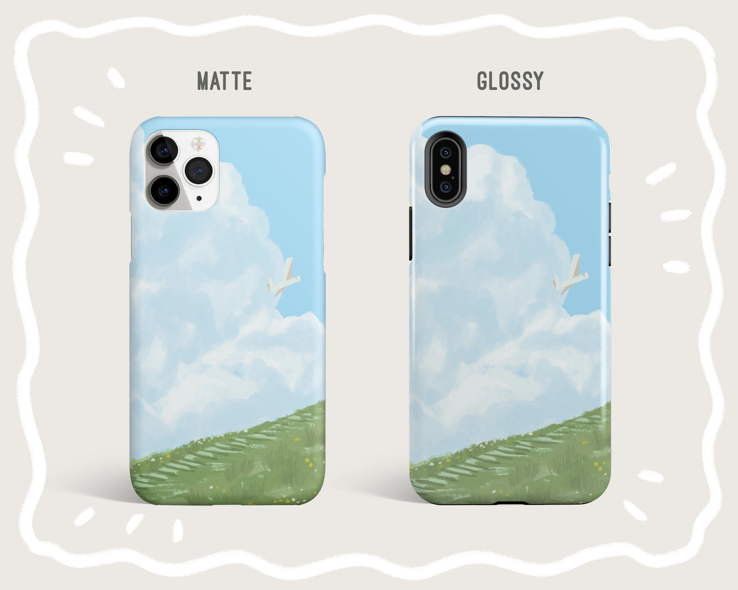 A Windy Day Phone Case