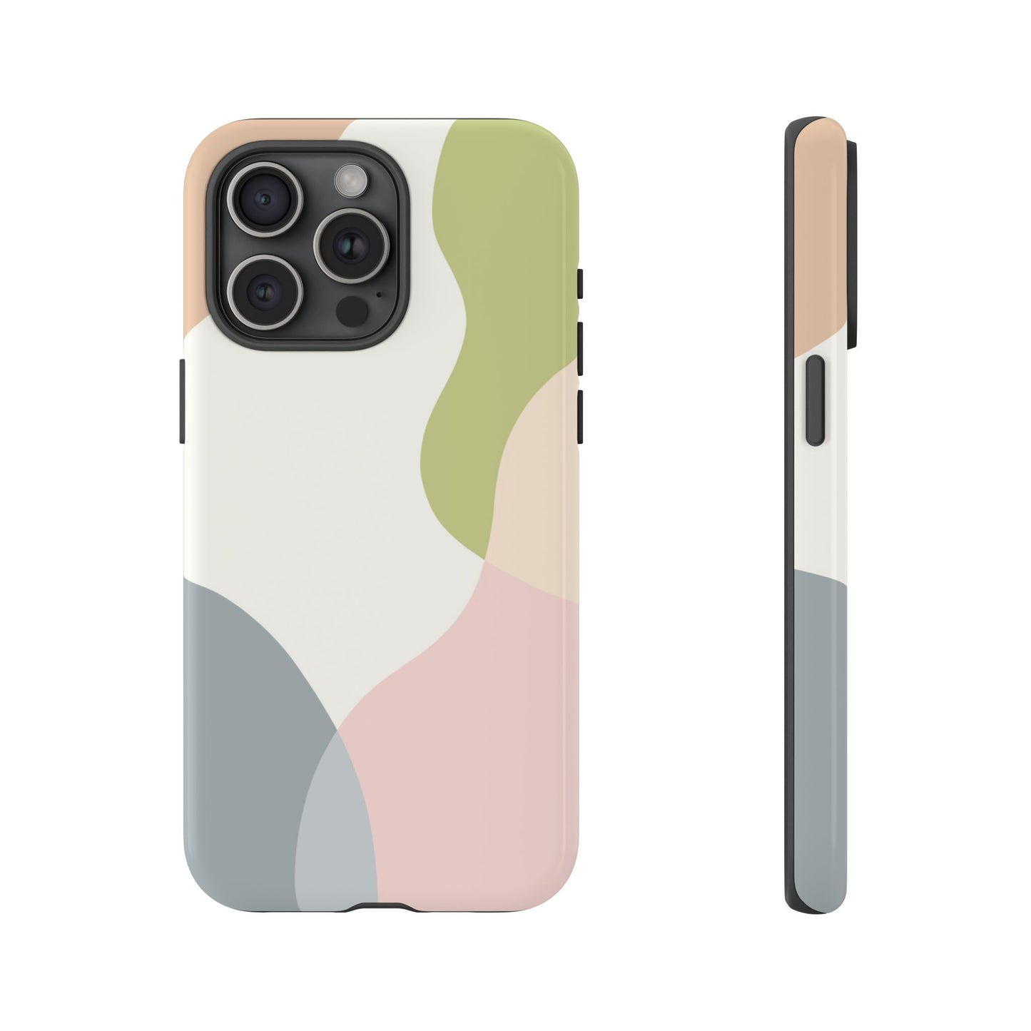 Pastel Colour Shape Phone Case