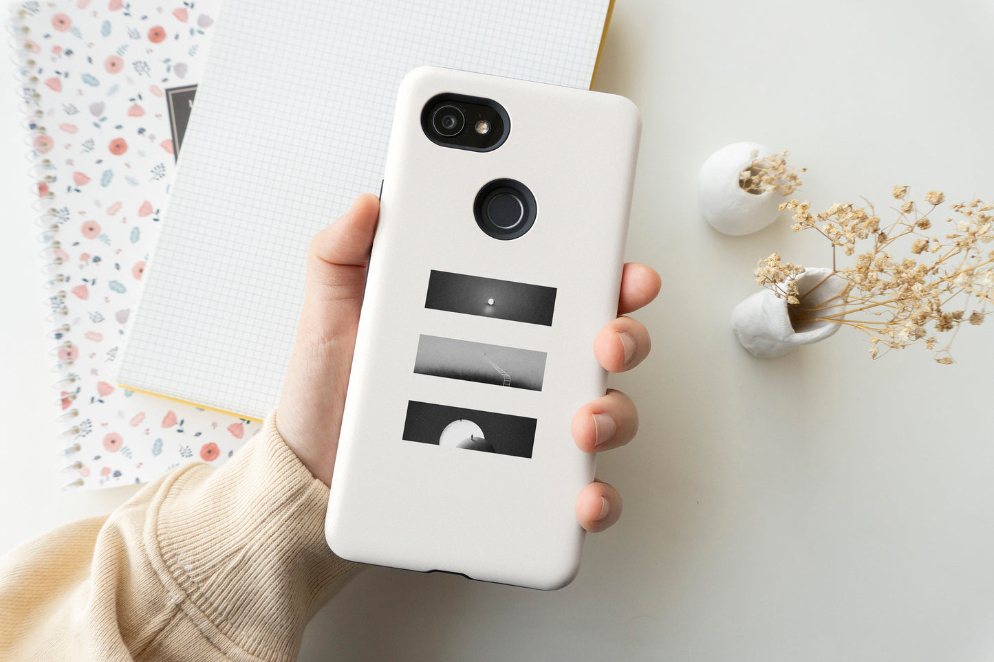 BW Surreal Art Phone Case