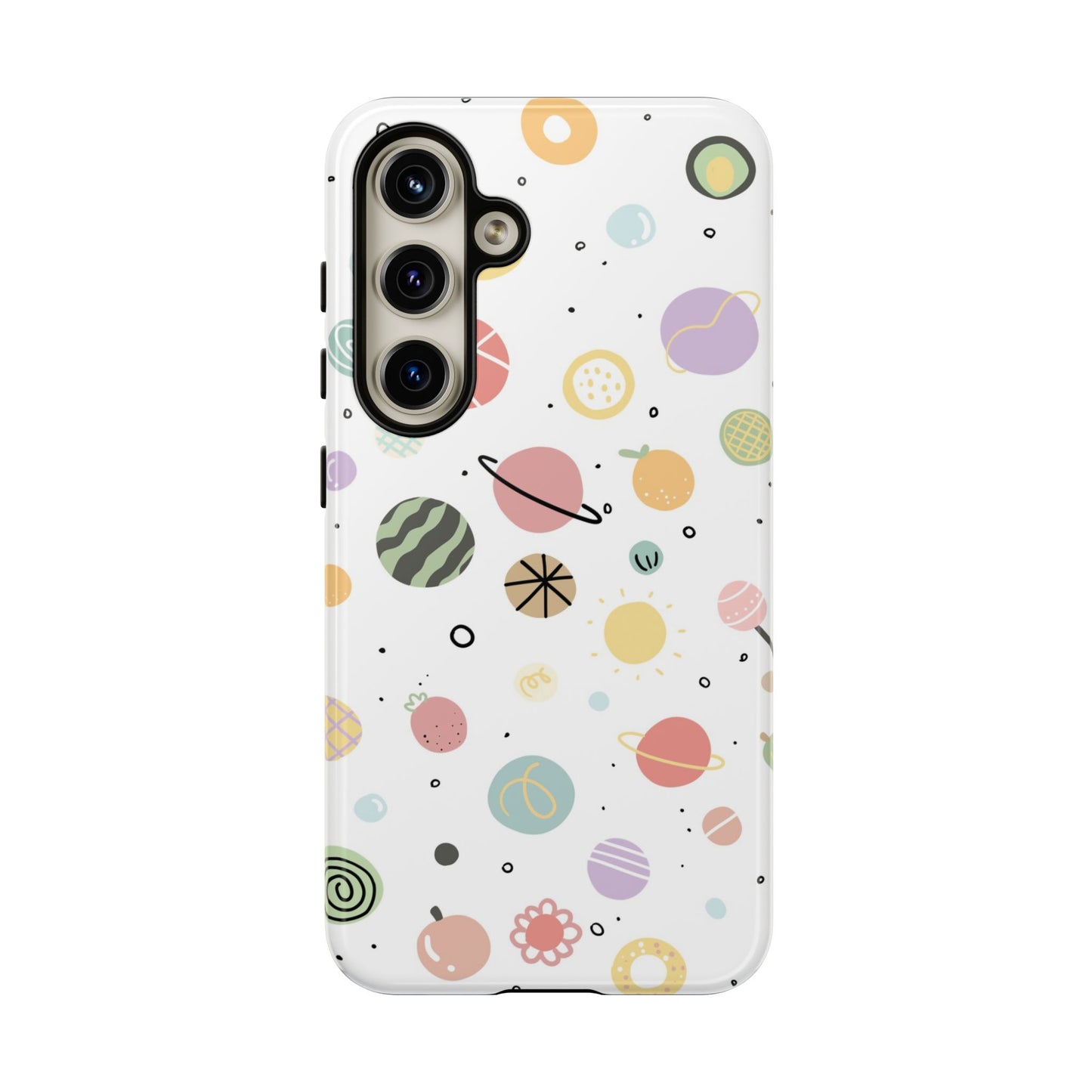 Circle Doodle Art Phone Case