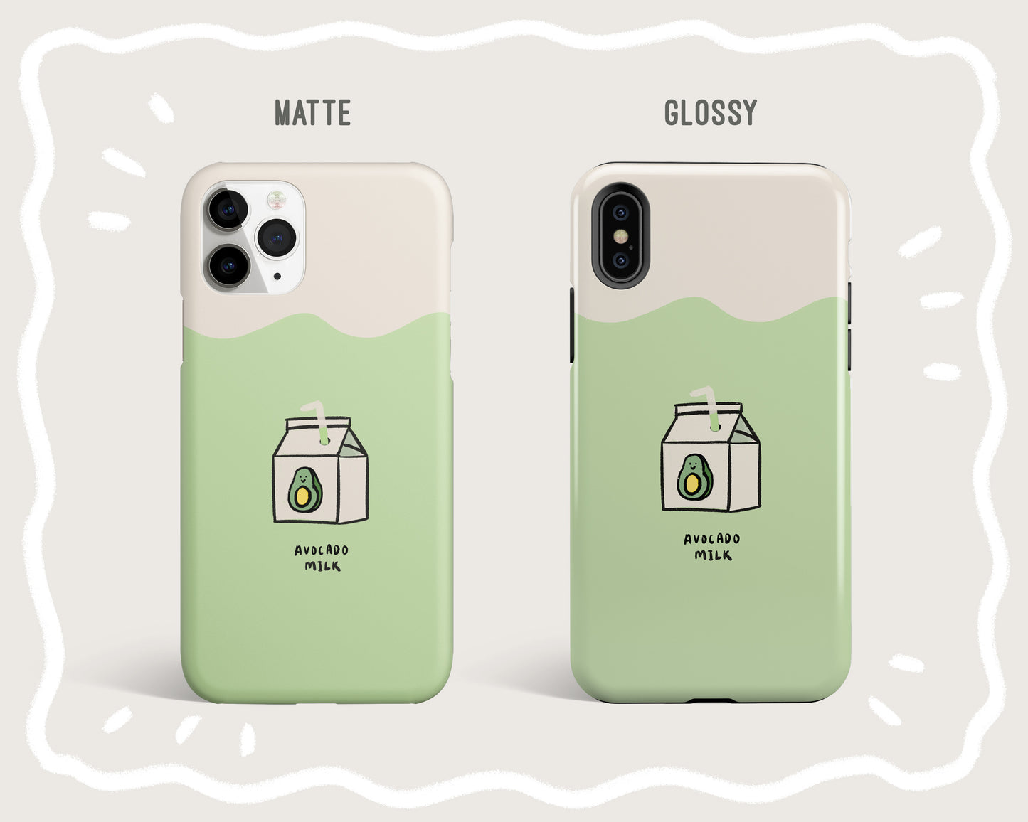 Avocado Milk Phone Case