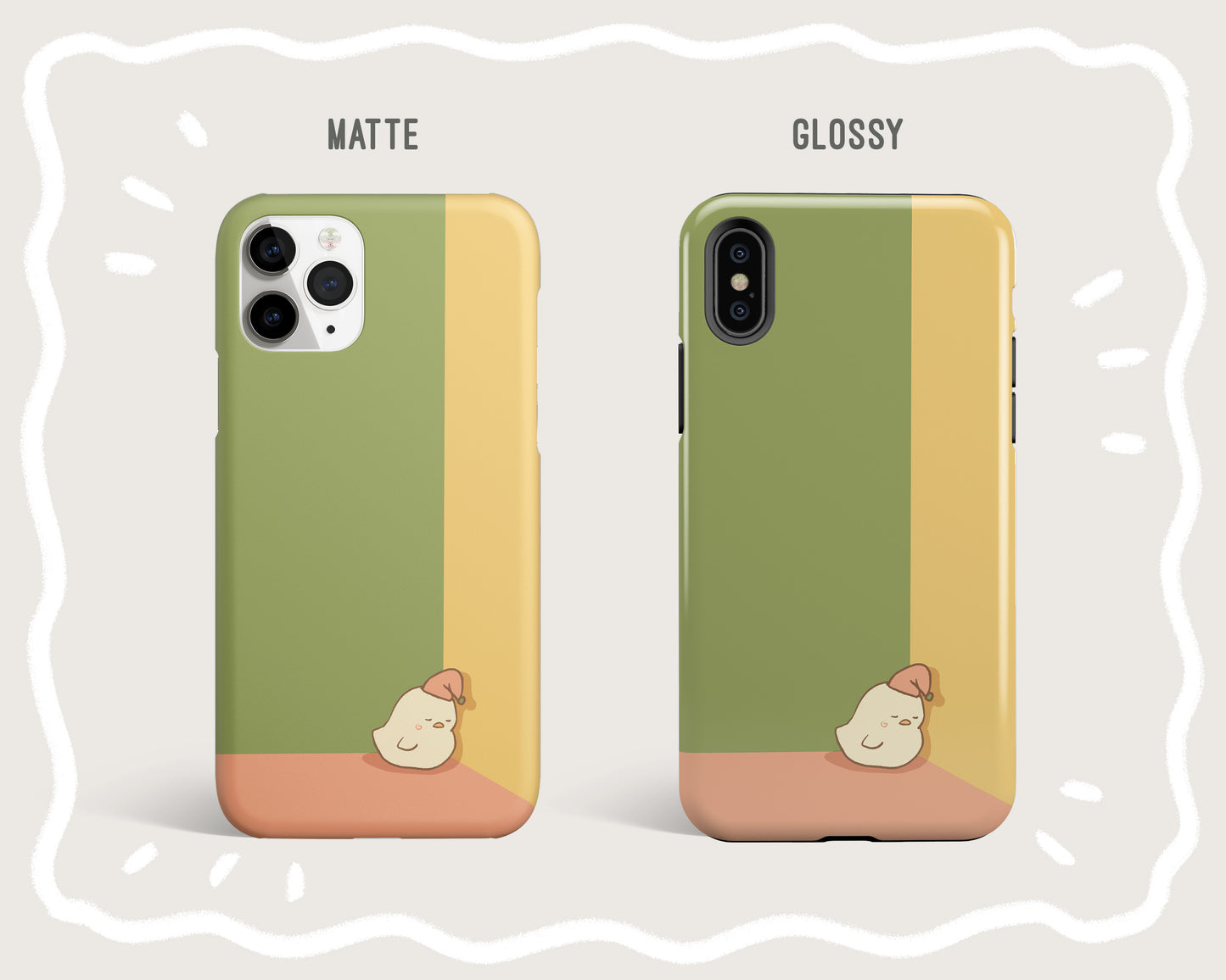 Sleepy Chick Phone Case