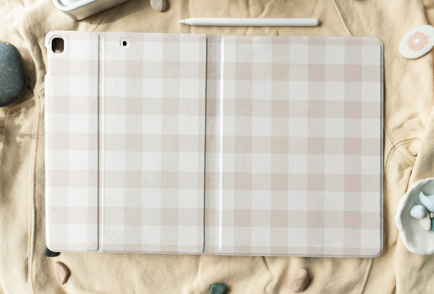 Brown Stripe iPad Case