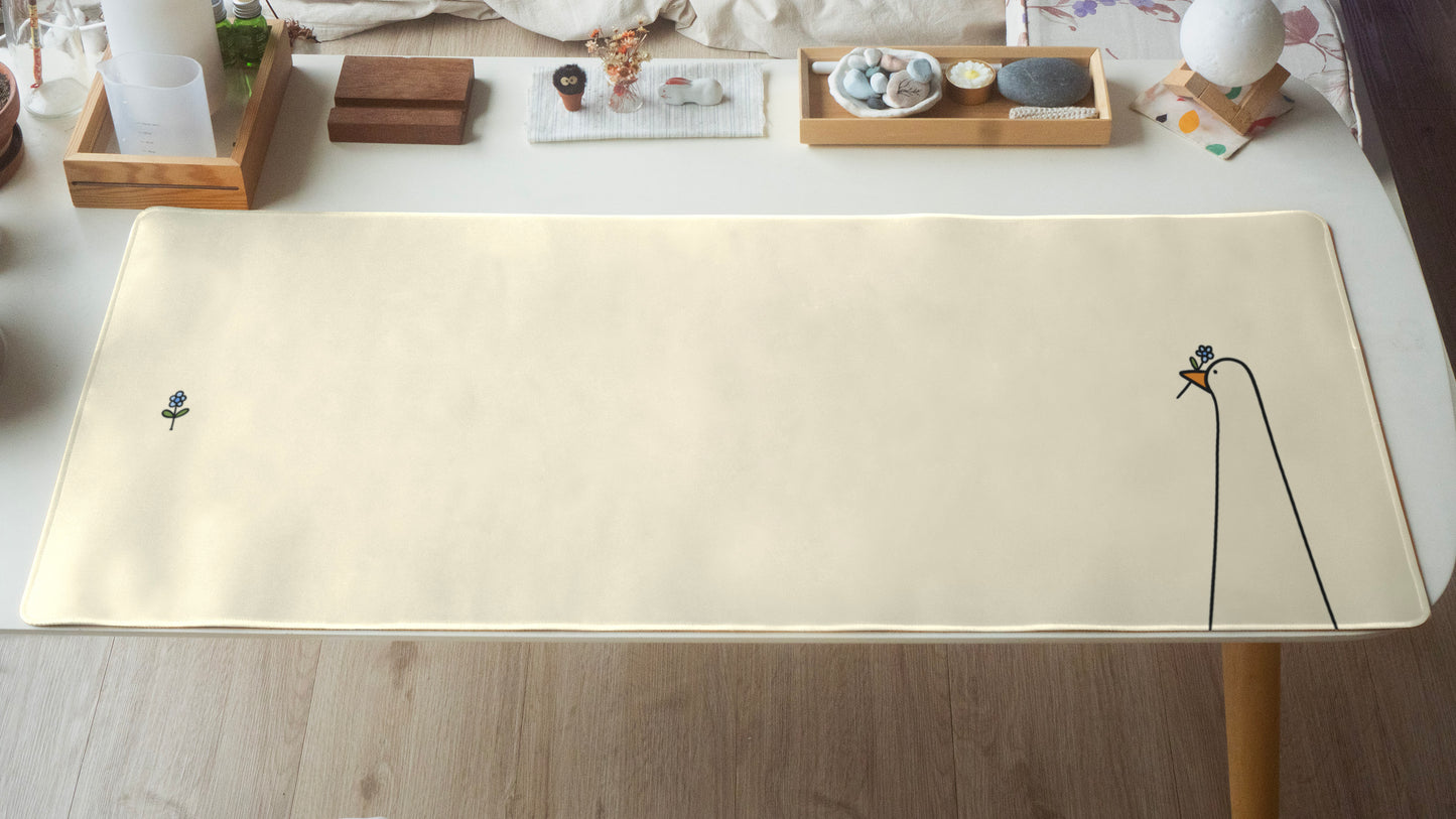 Valentine Duck Desk Pad