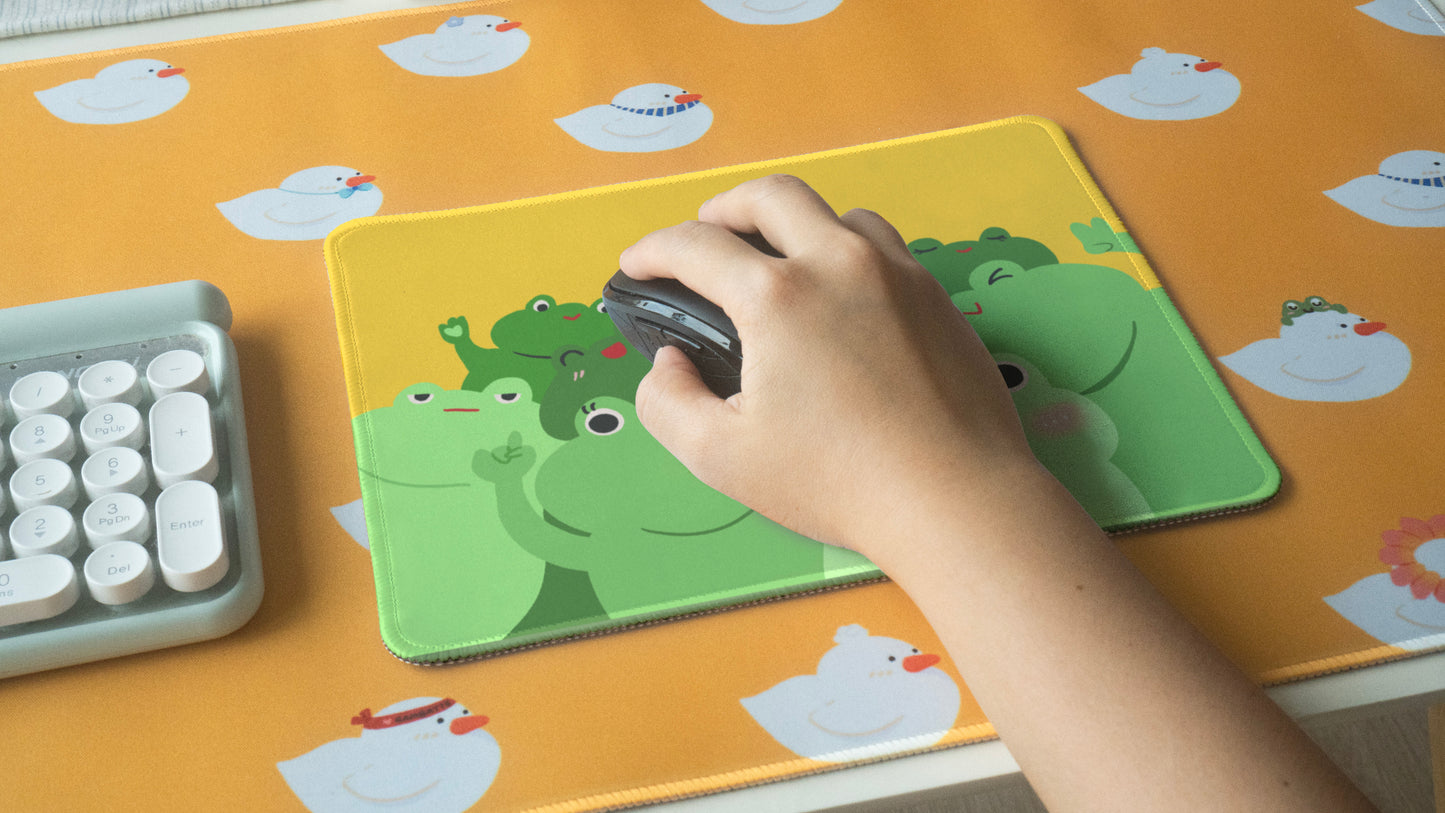Frogtobomb Desk Pad