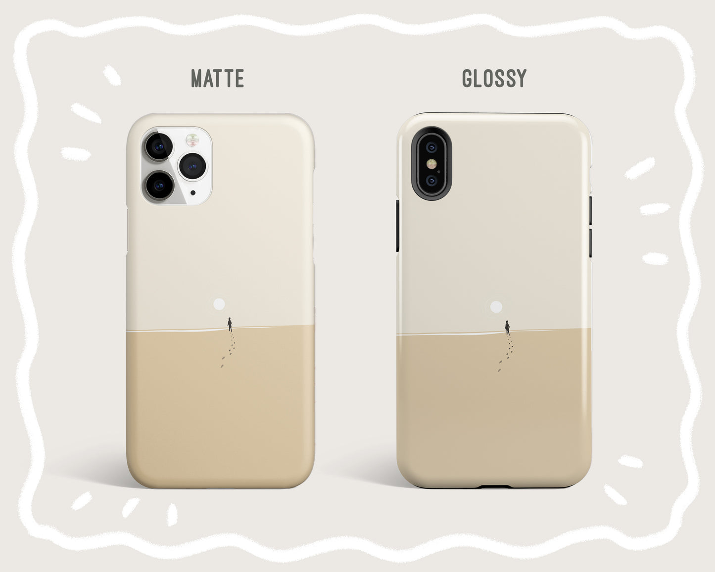 Walking To The Sun Phone Case