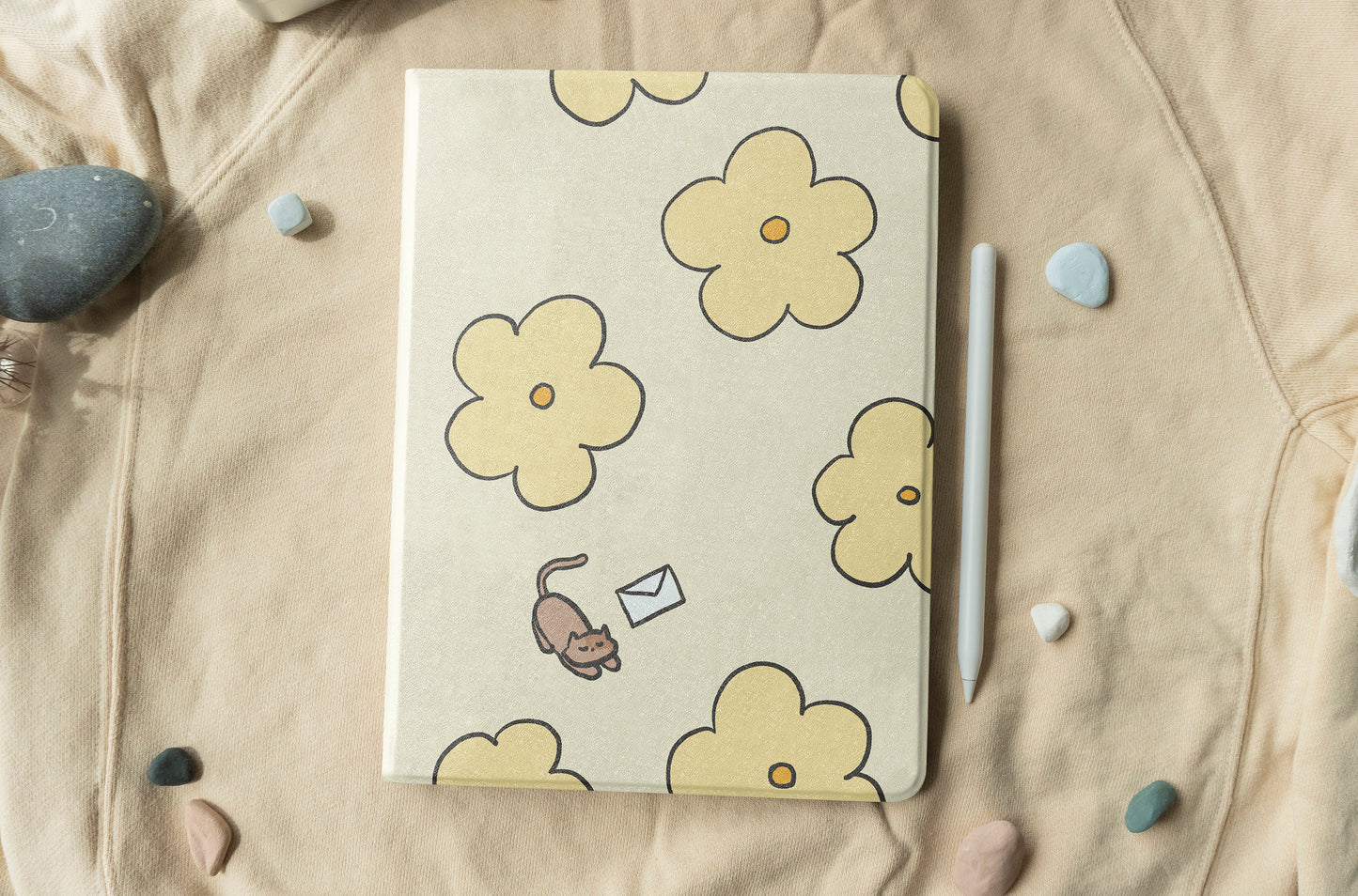 Cat's Secret Letter iPad Case