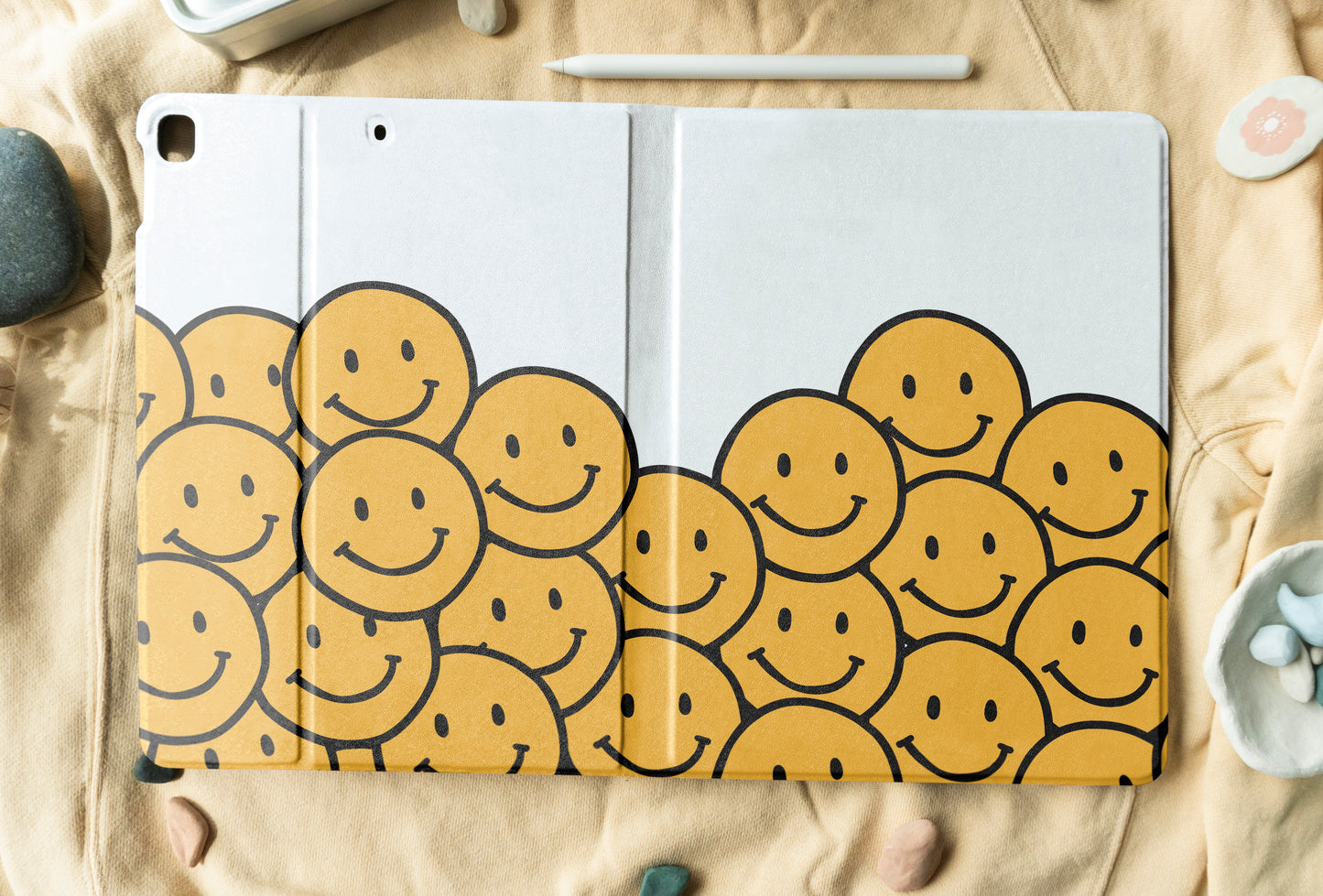 Smiley Icons iPad Case