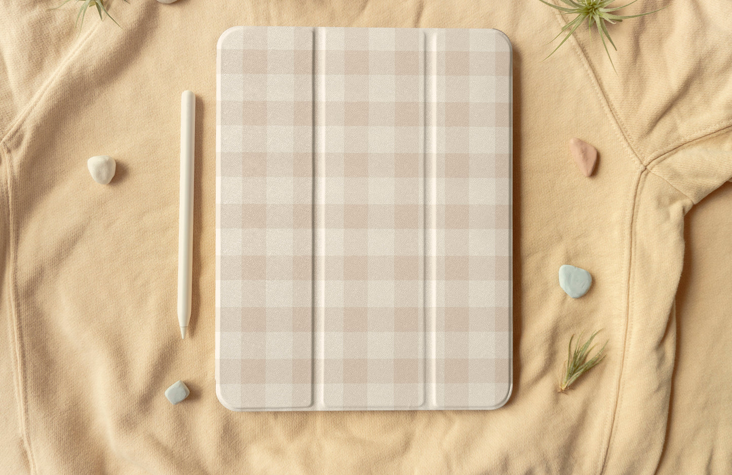 Brown Stripe iPad Case