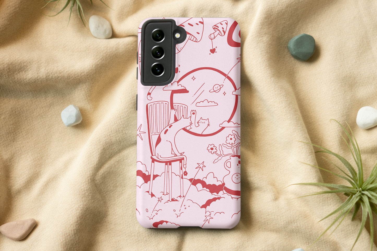 The Cat's Daydream Phone Case