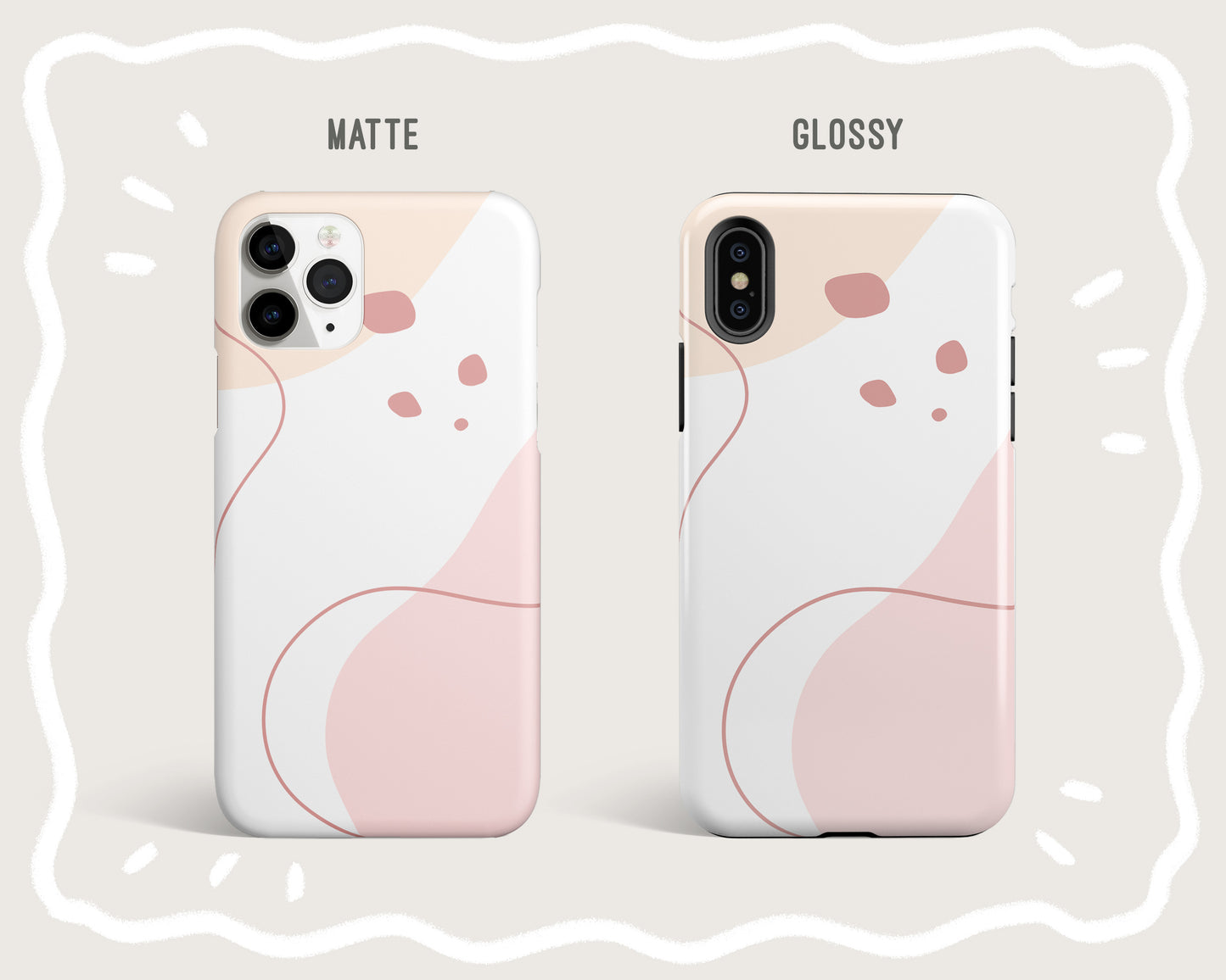 Pastel Minimalist Phone Case