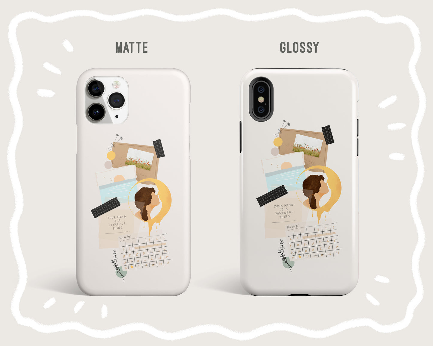 Journal Collage Phone Case
