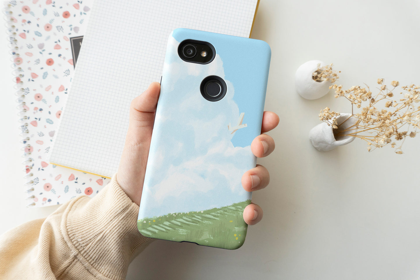 A Windy Day Phone Case