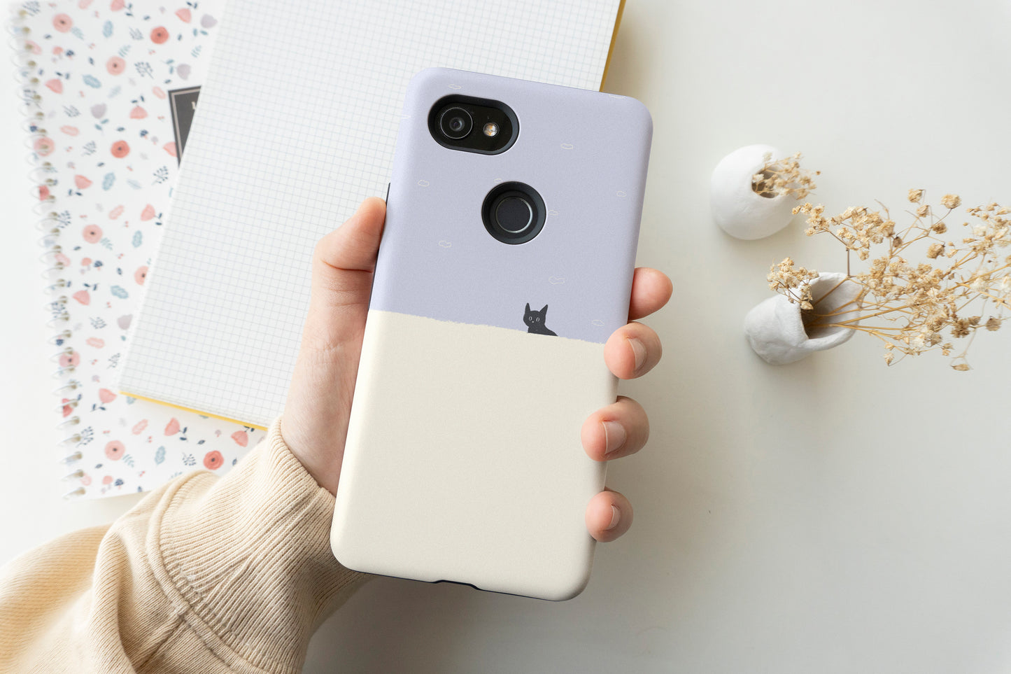 Black Cat Phone Case