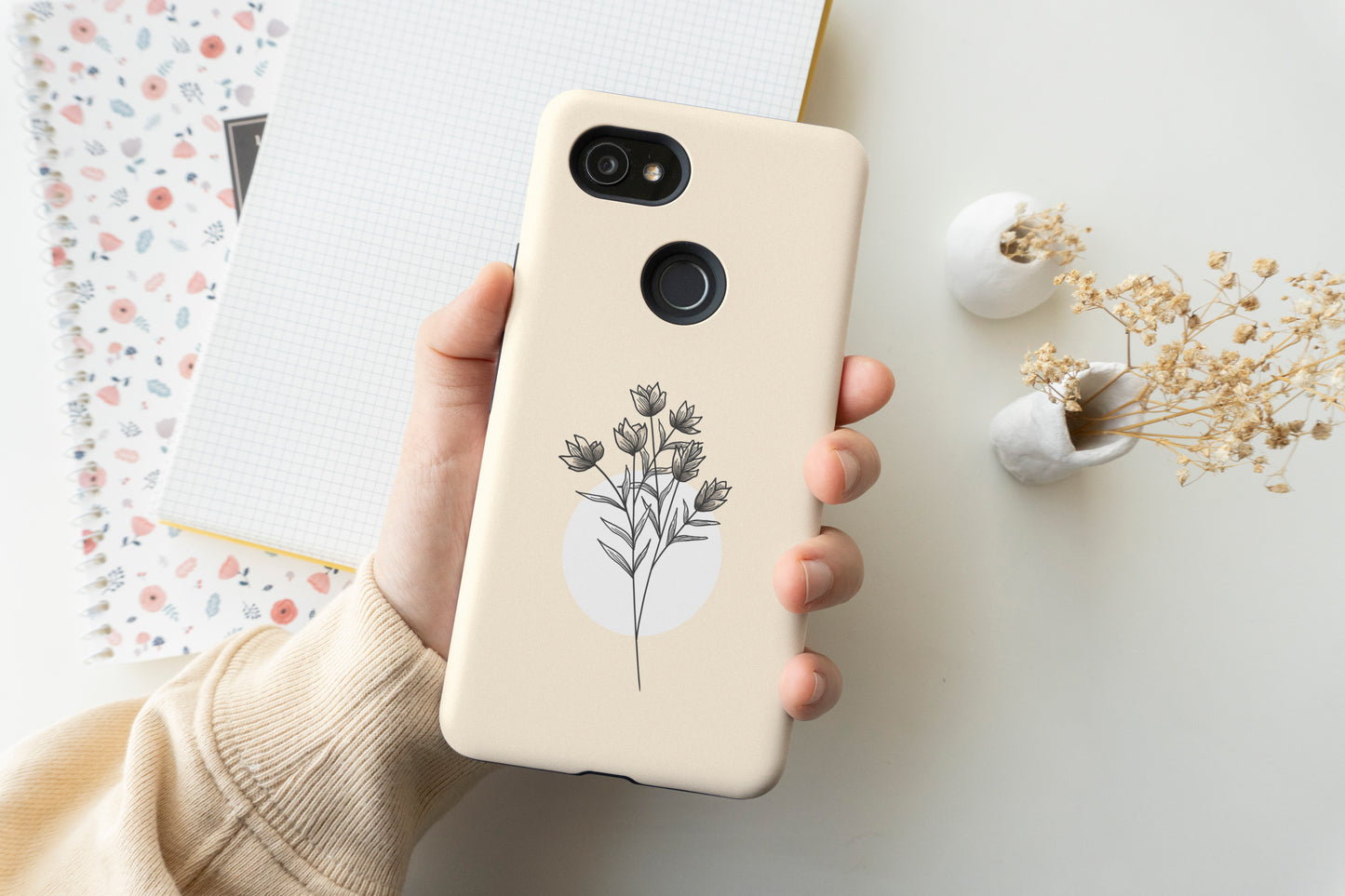 Flower Tattoo Phone Case