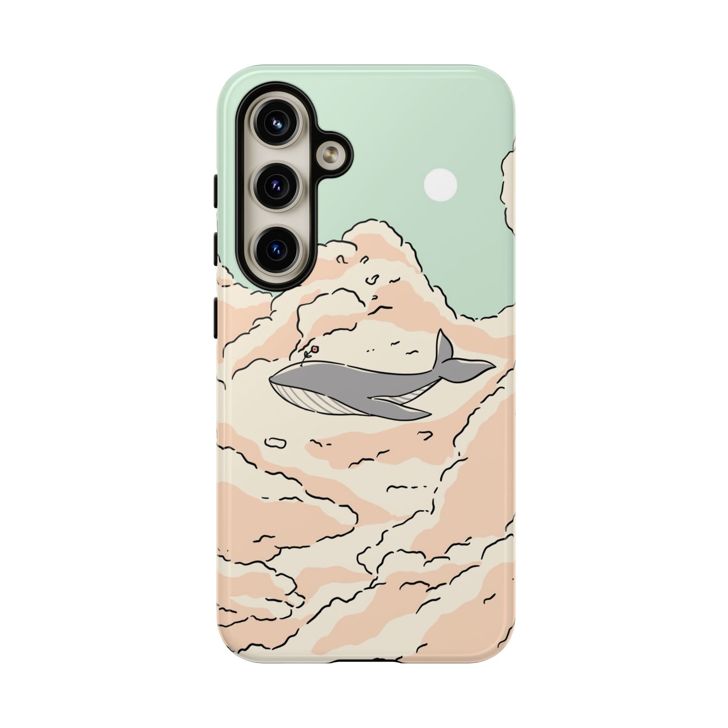 Whale In The Cloud Phone Case