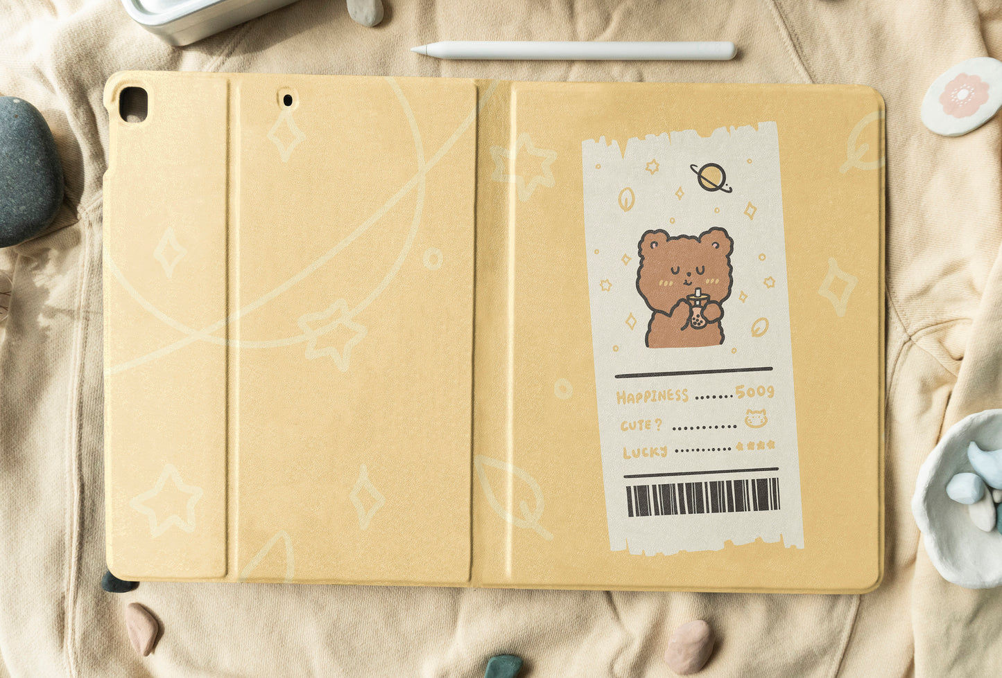 Bear Receipt iPad Case