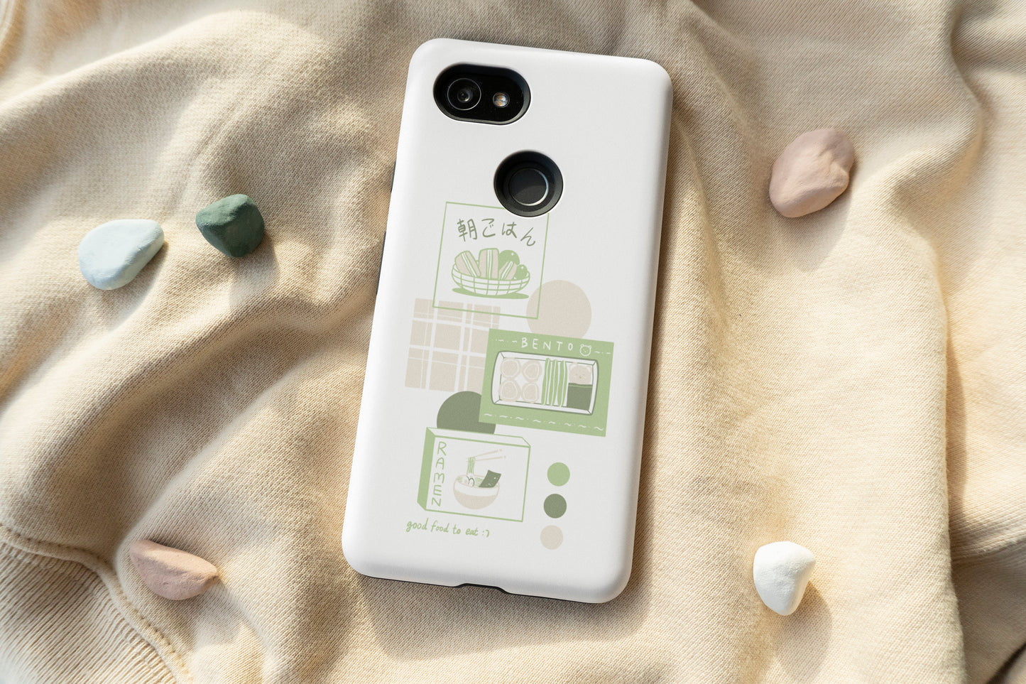 Japanese Food Collage Phone Case