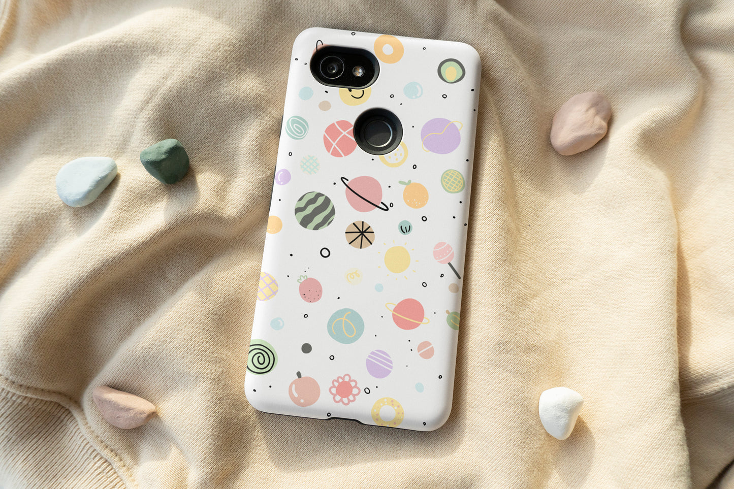 Circle Doodle Art Phone Case