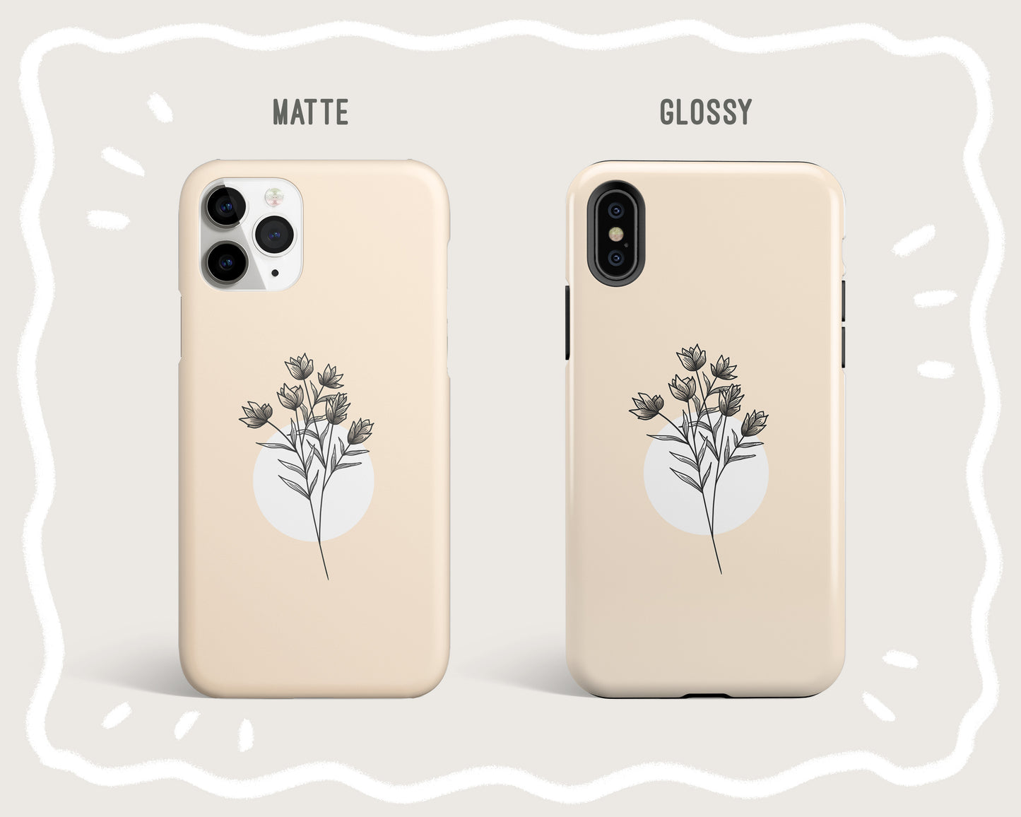 Flower Tattoo Phone Case