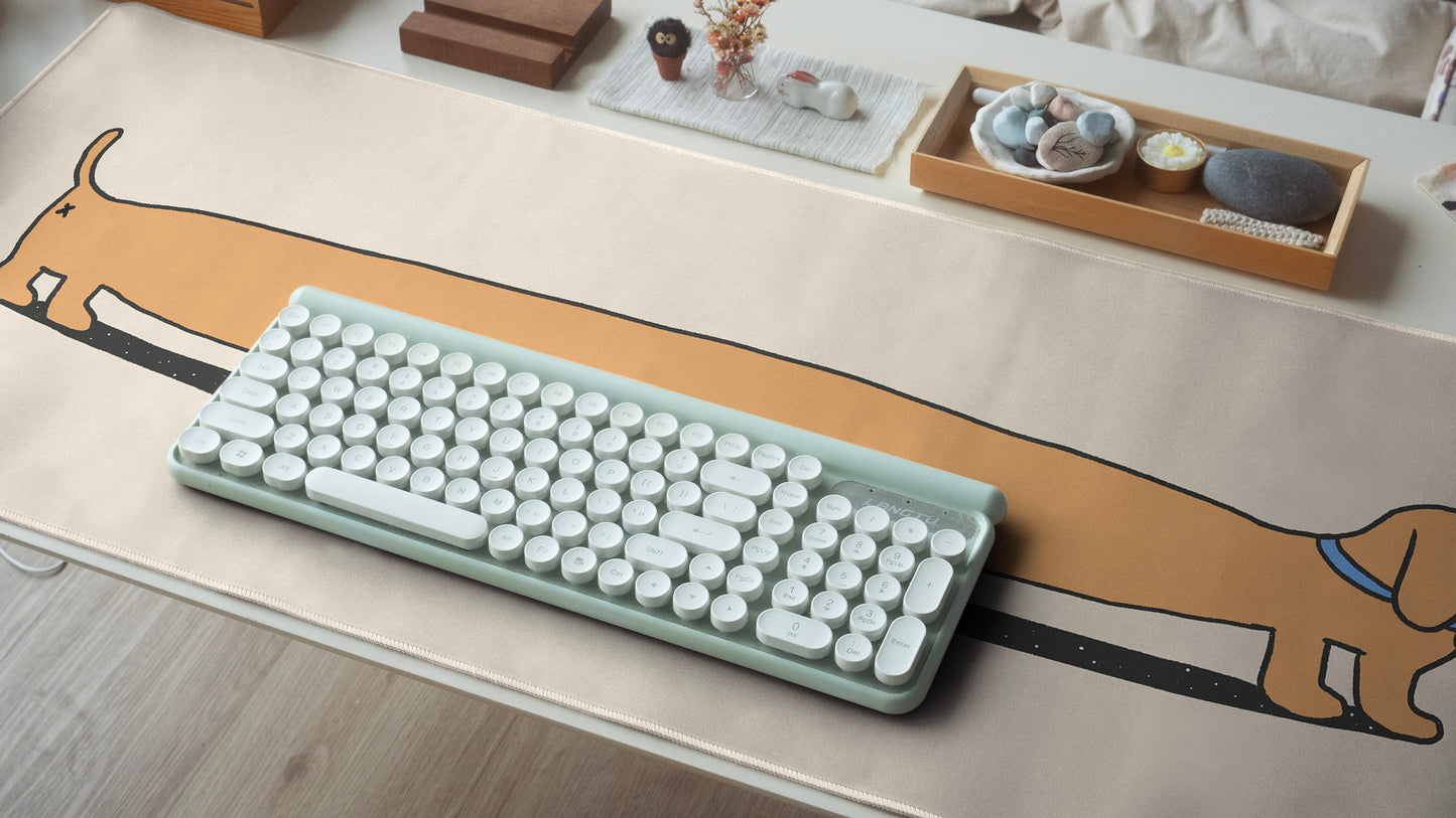 Sausage Dog Desk Pad