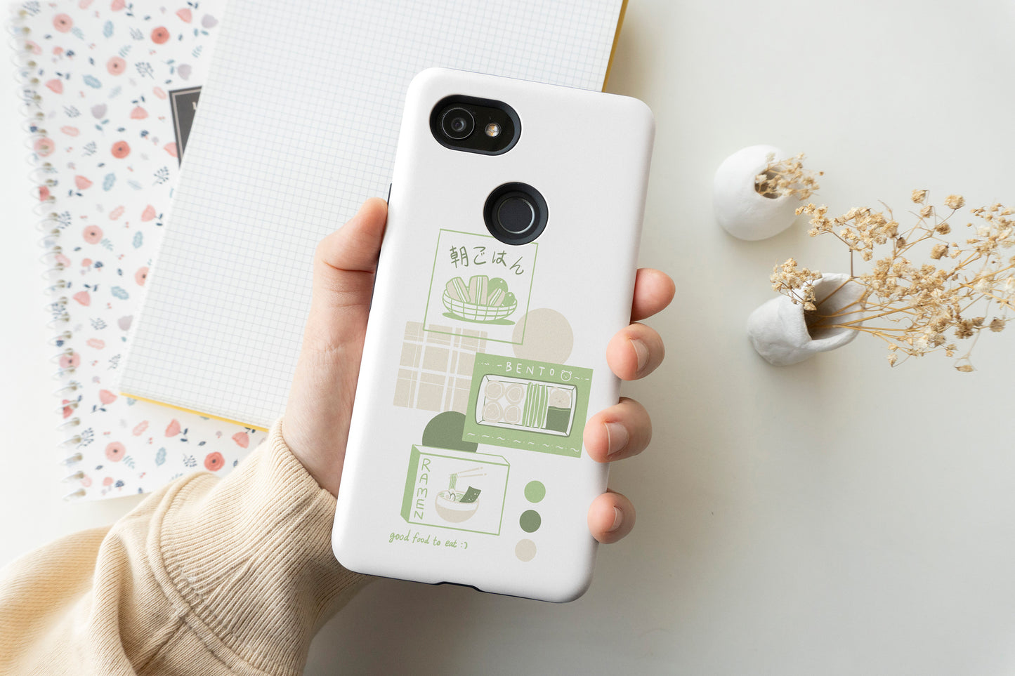 Japanese Food Collage Phone Case