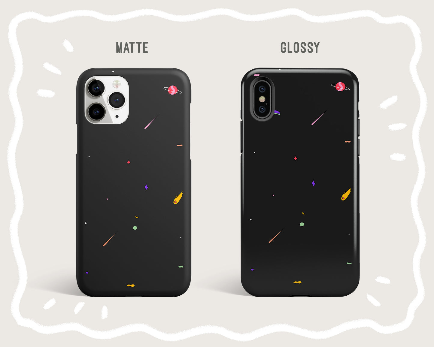Dark Mini Space Phone Case