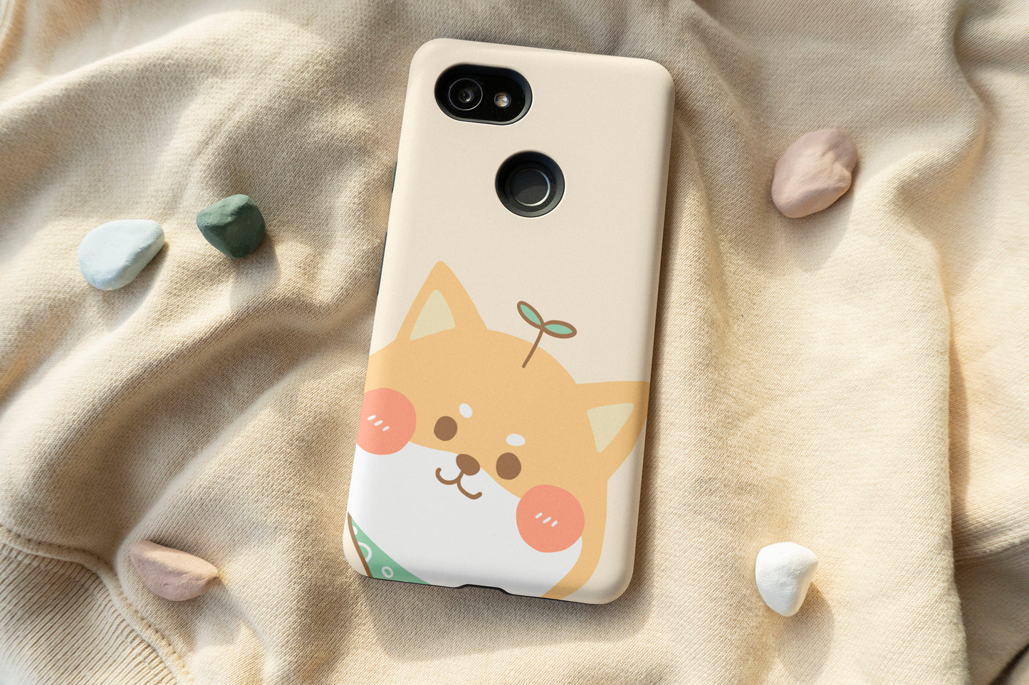 Smiley Shiba Phone Case