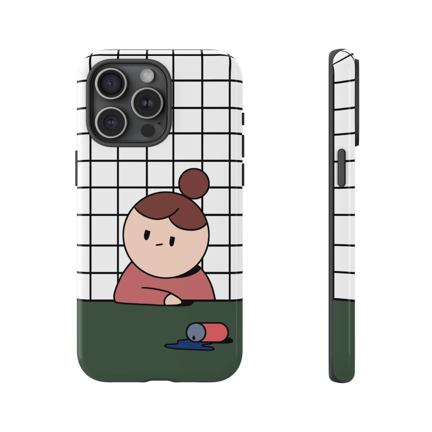 Couple Frustrated Girl Phone Case