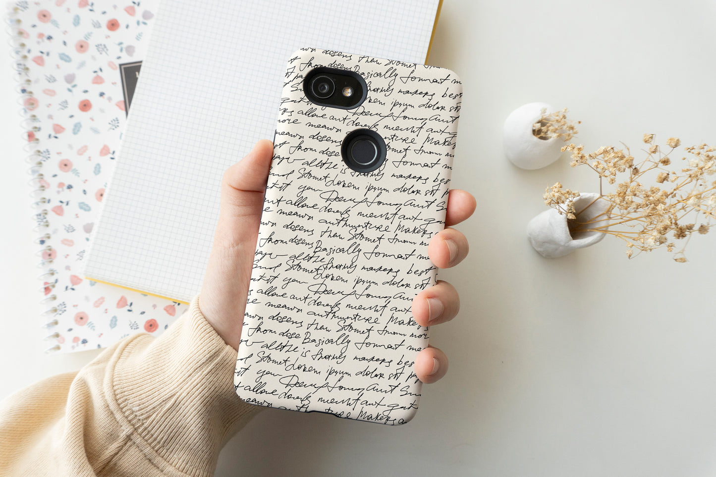 Art of Vintage Words Phone Case