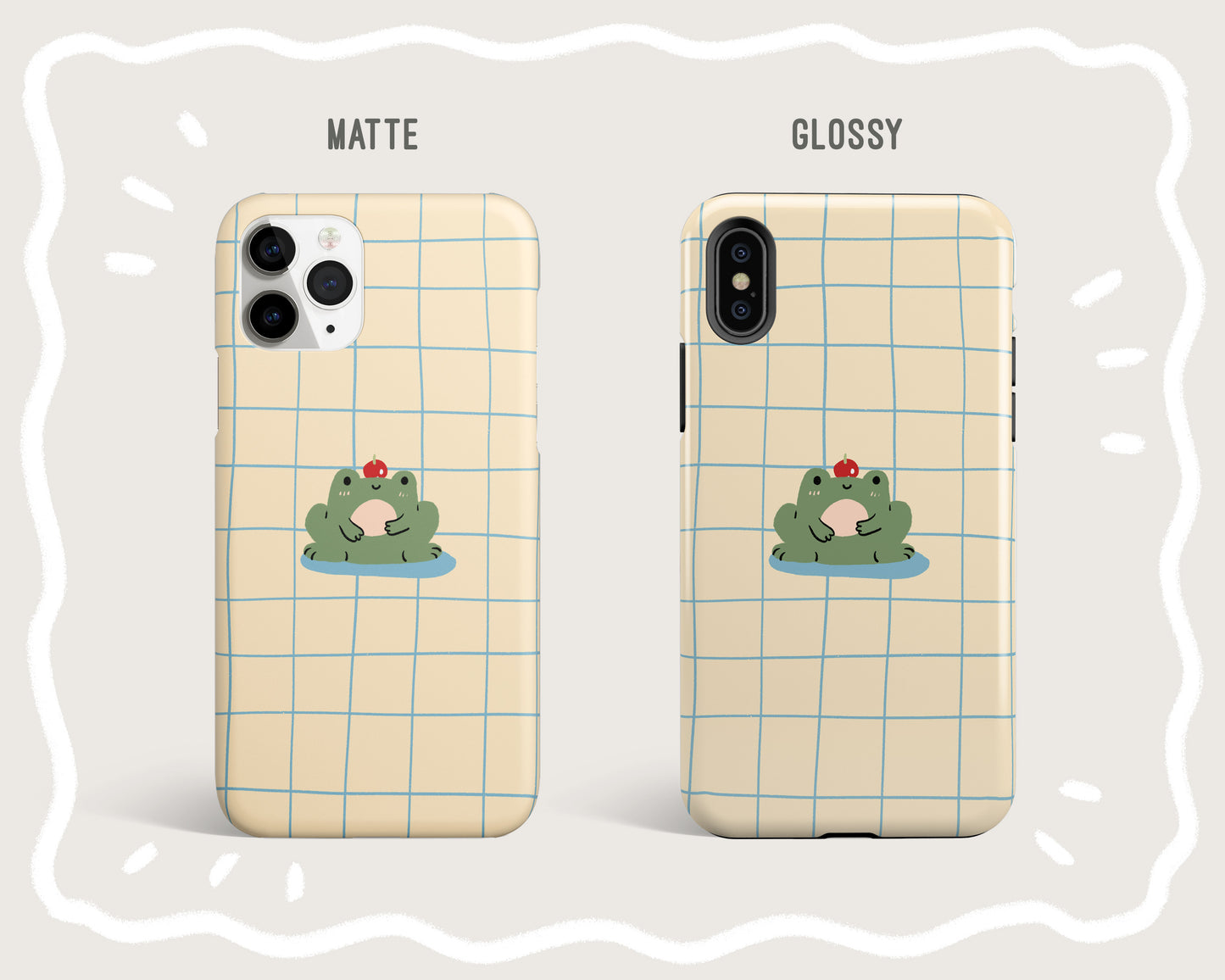 Frog & Cherry Bliss Phone Case