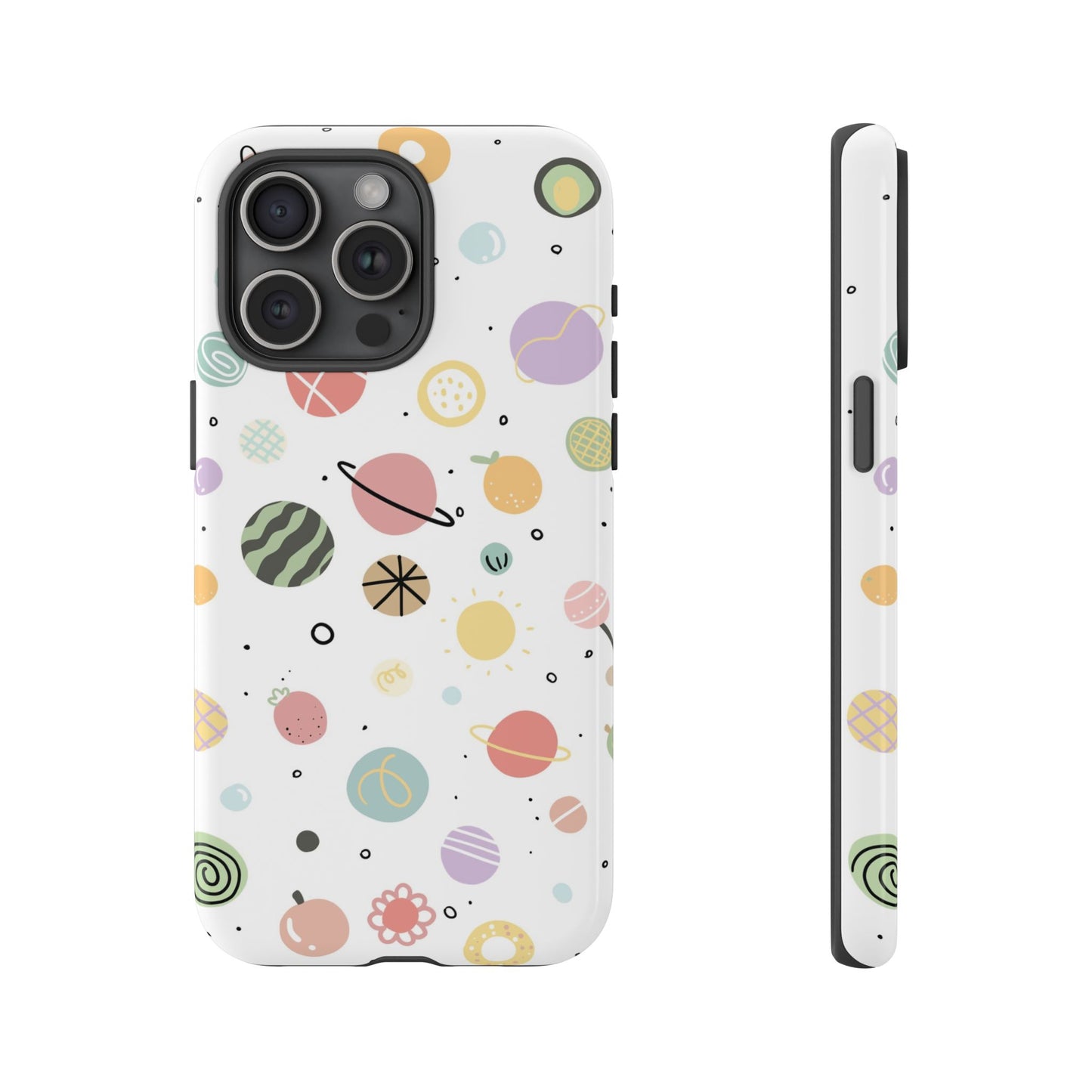 Circle Doodle Art Phone Case