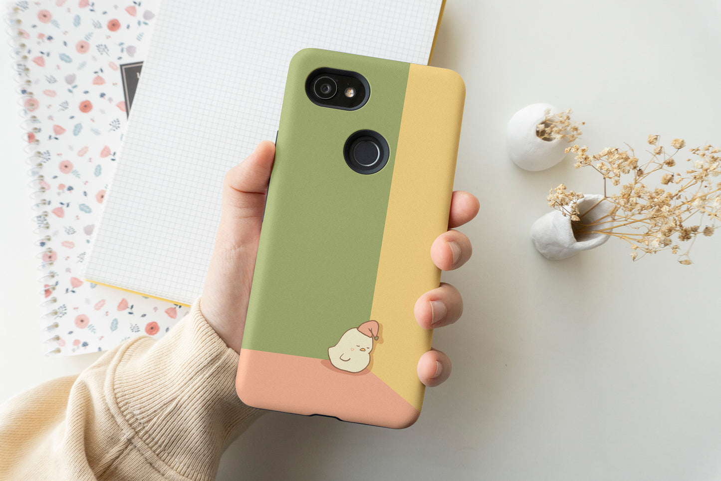 Sleepy Chick Phone Case