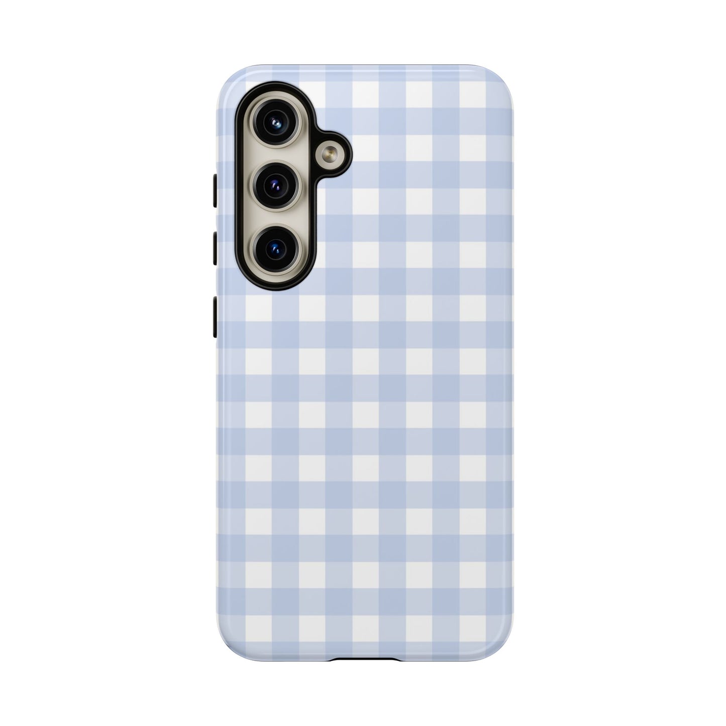 Blue Checkered Box Phone Case