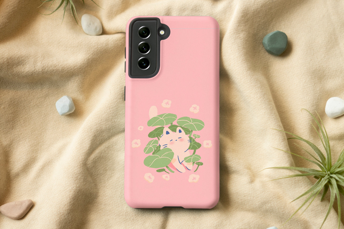 Secret Garden Cat Phone Case