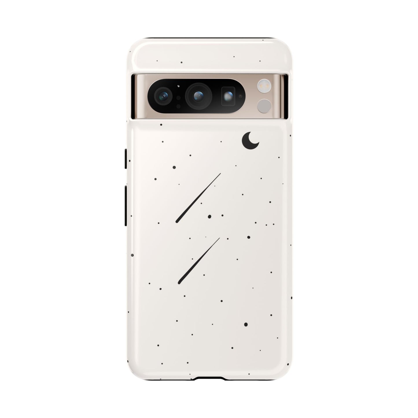White Galaxy Art Phone Case