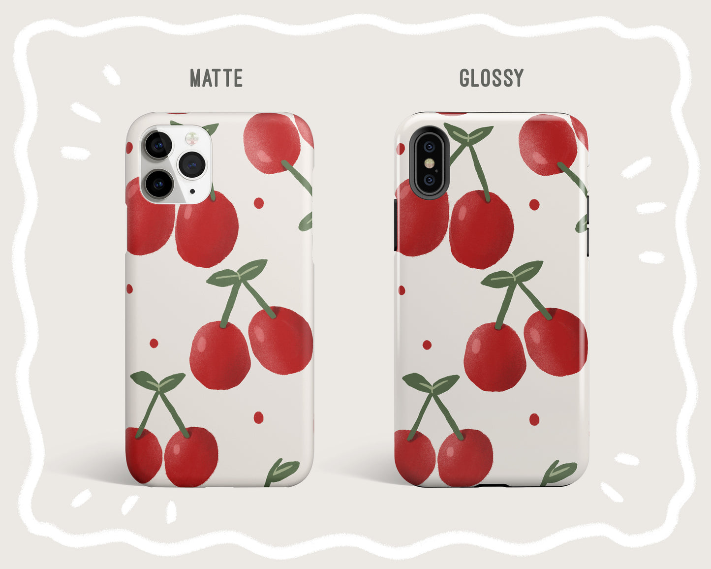 Red Cherries Phone Case